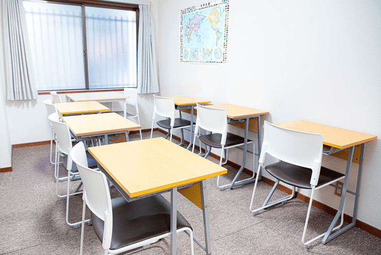 四谷校の教室内の写真